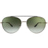BMW Shiny Rose Gold Framed Gradient Green Lensed Sunglasses BW0006 28P